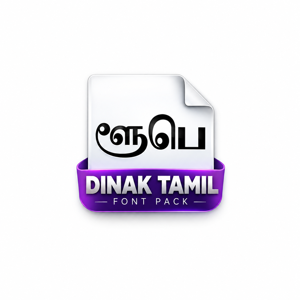 Dinak Direct Tamil Typing Font Pack for Designers