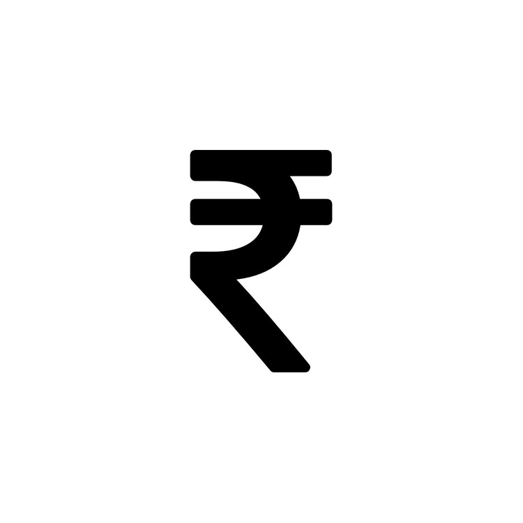 ₹ Rupee Symbol PNG