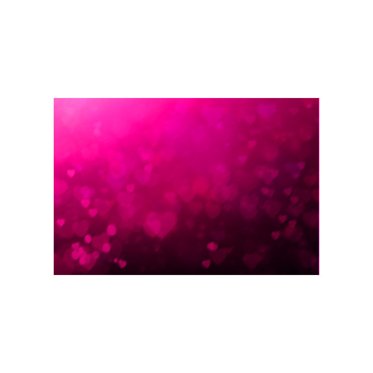 Pink Heart Blurring HD Background