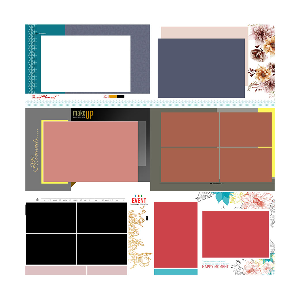 Trending Wedding Photo Album PSD