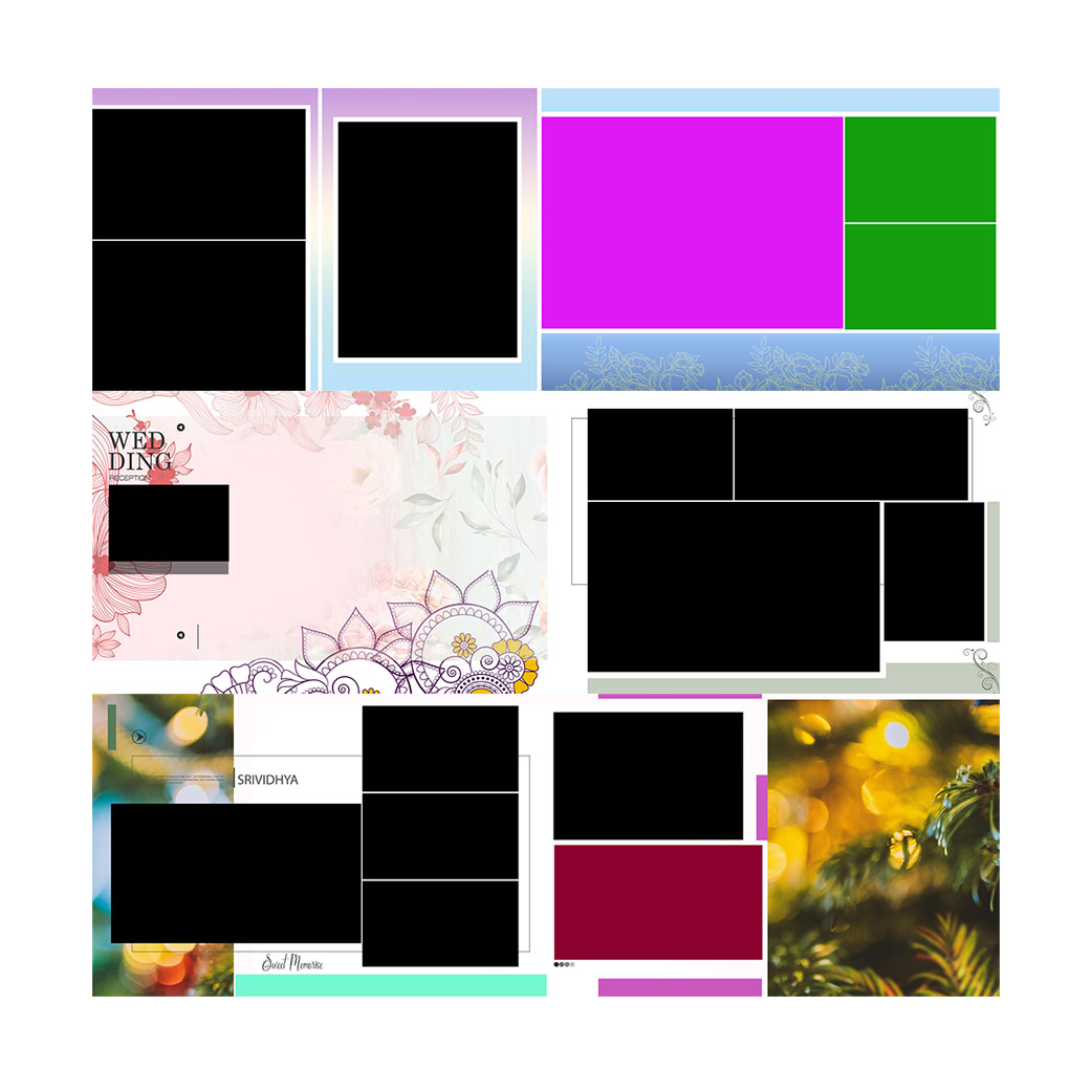 Trending Wedding Photo Album PSD