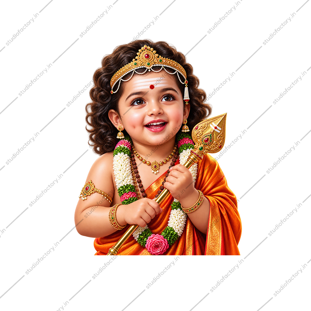Tamil God Baby Murugan PNG
