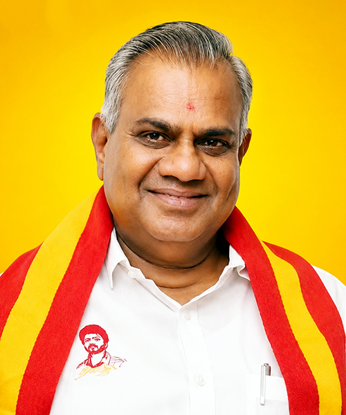 TVK Minister Bussy Anand (Political)