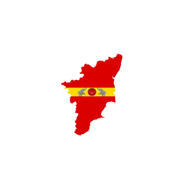 TVK Tamil Nadu Map Logo
