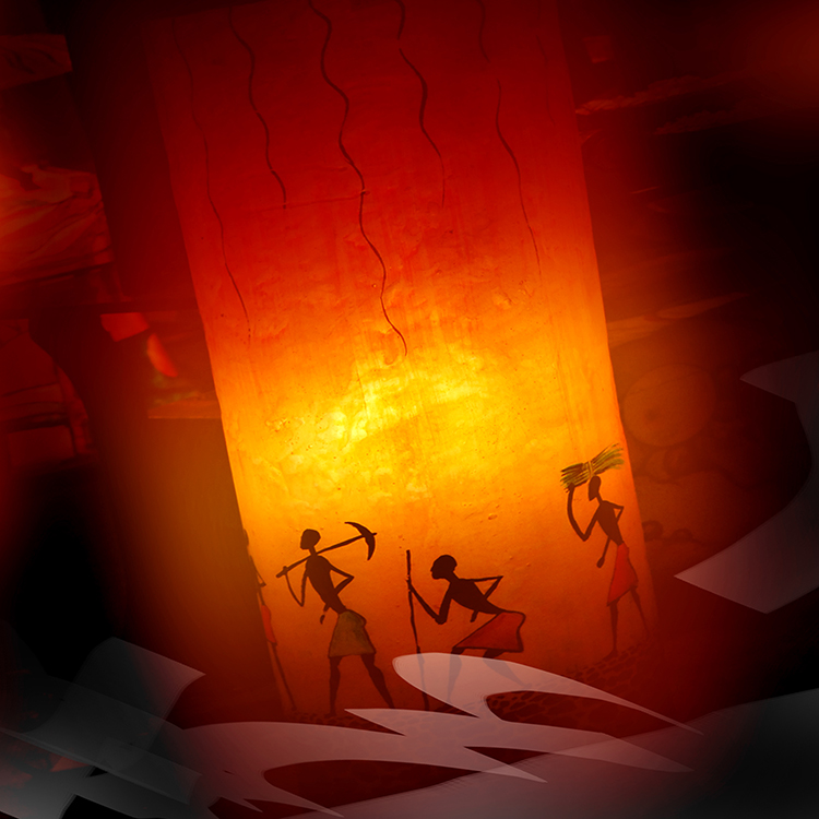 Ancient absract background