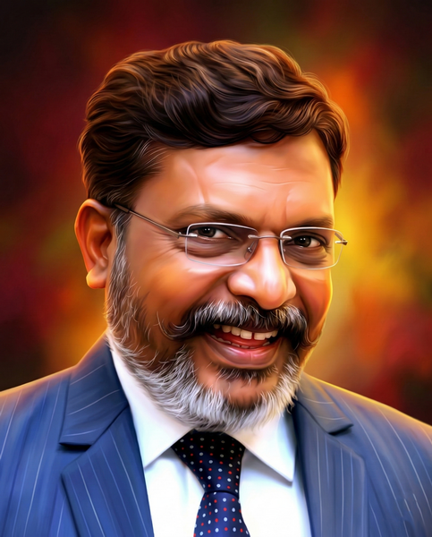 Mr.Thirumavalavan Painting Portrait UHD Image